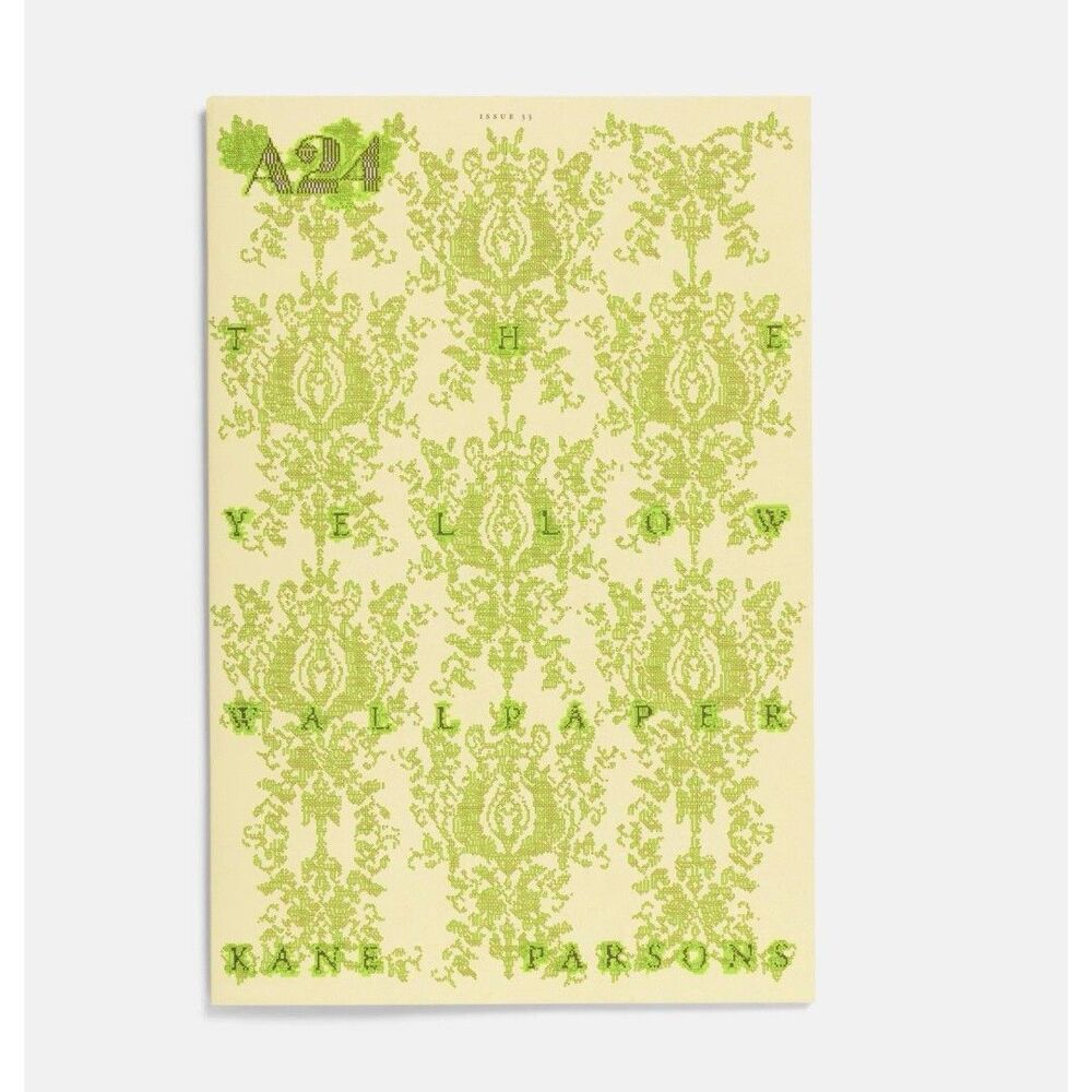 A24 Backrooms The Yellow Wallpaper Kane Parsons Zine w MAP Excl Ltd Ed NEW